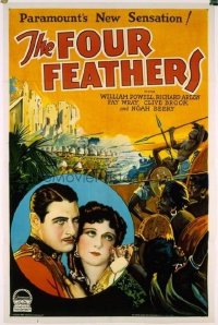 281 FOUR FEATHERS ('29) 1sheet