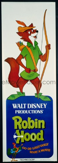 VHP7 520 ROBIN HOOD 4 door panel movie posters '73 great Disney images!