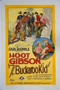 #241 BUCKAROO KID 1sh26 Hoot Gibson, western