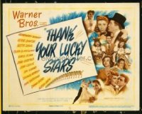 1346 THANK YOUR LUCKY STARS title lobby card '43 Bogart plus 12 more!
