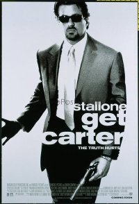 4632 GET CARTER advance one-sheet movie poster '00 Sylvester Stallone