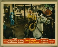 t006 SOUTH OF THE RIO GRANDE movie lobby card '45 The Cisco Kid!