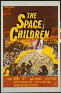 117 SPACE CHILDREN signed by Jack Arnold 1sheet