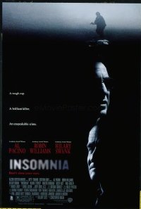 4641 INSOMNIA one-sheet movie poster '02 Al Pacino, Robin Williams