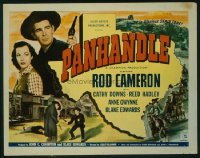 t086 PANHANDLE 8 movie lobby cards '48 Rod Cameron, Texas!