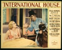 #178 INTERNATIONAL HOUSE lobby card '33 W.C. Fields romancing!!
