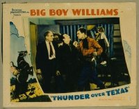 t454 THUNDER OVER TEXAS movie lobby card '34 Big Boy Williams, Ulmer