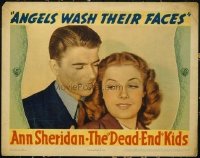 2110 ANGELS WASH THEIR FACES lobby card R1940s best Reagan close up!