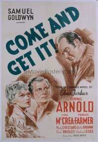 128 COME & GET IT ('36) 1sheet
