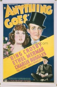 133 ANYTHING GOES ('36) linen 1sheet