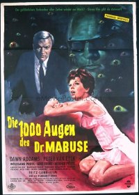 #132 1000 EYES OF DR MABUSE German '66 Lang