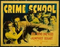 1148 CRIME SCHOOL title lobby card '38 Humphrey Bogart, Dead End Kids