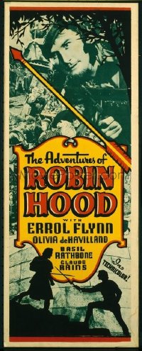 v409 ADVENTURES OF ROBIN HOOD  insert '38 Errol Flynn