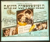 VHP7 159 DAVID COPPERFIELD glass lantern coming attraction slide '35 WC Fields