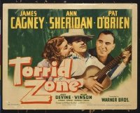 1361 TORRID ZONE title lobby card '40 James Cagney, Sheridan, O'Brien