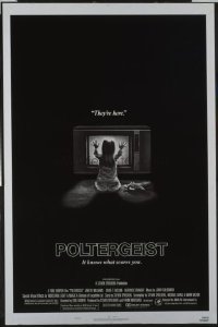VHP7 571 POLTERGEIST one-sheet movie poster '82 Tobe Hooper, classic image!