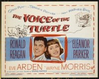 1370 VOICE OF THE TURTLE title lobby card '48 Ronald Reagan, Parker