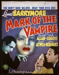 #072 MARK OF THE VAMPIRE WC 1935 Bela Lugosi