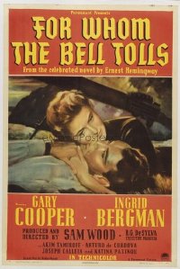 169 FOR WHOM THE BELL TOLLS linen 1sheet