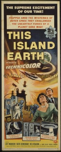v210 THIS ISLAND EARTH  insert '55 sci-fi classic, Morrow