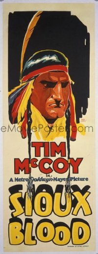 #250 SIOUX BLOOD Aust daybill '29 Tim McCoy