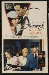 #286 LADIES THEY TALK ABOUT 8 LCs33 Stanwyck