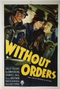 017 WITHOUT ORDERS ('36) 1sheet