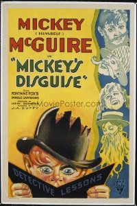 232 MICKEY'S DISGUISE 1sheet