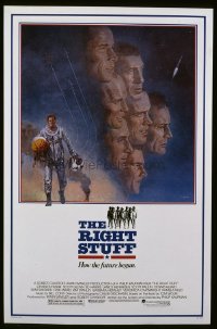 4680 RIGHT STUFF one-sheet movie poster '83 first astronauts!