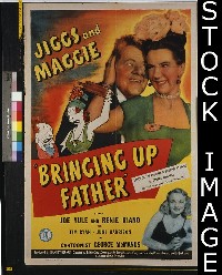 JIGGS & MAGGIE BRINGING UP FATHER 1sheet