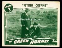v334f GREEN HORNET ('39) #6 LC '39 Britt & Kato look at clue!