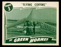 v334g GREEN HORNET ('39) #7 LC '39 cool crashed airplane!