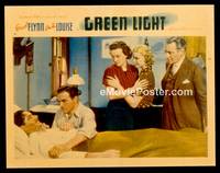 v176f GREEN LIGHT #6 LC '37 Errol Flynn grimacing in bed!