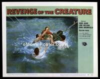 v050f REVENGE OF THE CREATURE  LC #3 '55 he's caught!