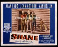 v350f SHANE  LC #1 '53 Emile Meyer & Jack Palance at door!