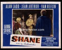 v350c SHANE  LC #3 '53 Alan Ladd stands in doorway!