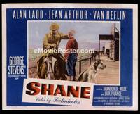v350a SHANE  LC #5 '53 Alan Ladd, Brandon De Wilde c/u!