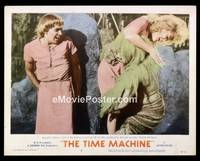 v357e TIME MACHINE ('60)  LC #3 '60 Morlock captures Mimieux!